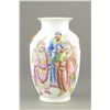 Image 1 : Chinese Canton 3 Generals Porcelain Vase Qianlong