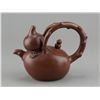 Image 1 : Fine Chinese Zisha Gourd Form Teapot Stamped