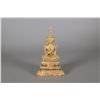 Image 1 : Thai Gilt Bronze Seated Buddha Figure