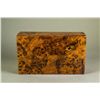 Image 1 : Chinese Burl Wood Carved Jewellery Box