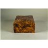 Image 3 : Chinese Burl Wood Carved Jewellery Box