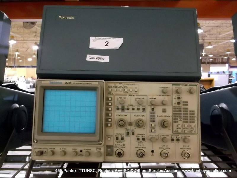 TEKTRONIX 2246 100MHZ OSCILLOSCOPE