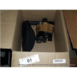 BOX: GOGGLES CASE & UV FLASHLIGHT CASES