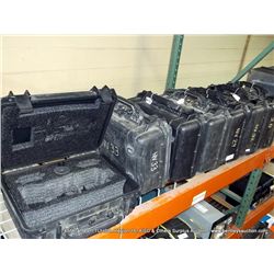 LOT: (7) HEAVY DUTY POLY PELICAN EQUIPMENT CASES 7X MONEY