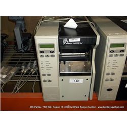 ZEBRA 110 XI III PLUS THERMAL PRINTER (print sequence:) 13995-3