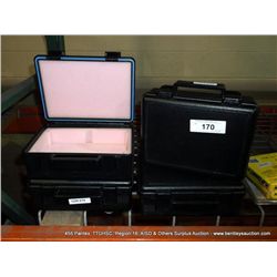 LOT: (4) UNDER WATER KINETICS POLY EQUIPMENT CASES 4X MONEY