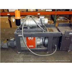 EDWARDS E2M80 VACUUM PUMP W/ EH250 BOOSTER PUMP (print sequence:) 14220-1