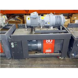 EDWARDS E2M80 VACUUM PUMP W/ EH250 BOOSTER PUMP (print sequence:) 14220-1