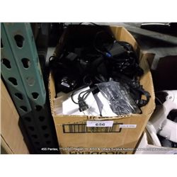 BOX: ASSORTED AC ADAPTERS