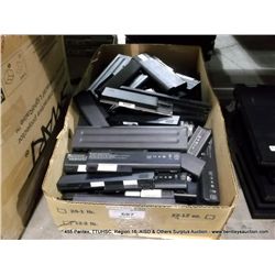 BOX: ASSORTED LAPTOP BATTERIES