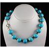 Image 1 : Big Bold Statement Turquoise Necklace