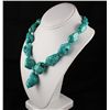 Image 1 : Big Bold Statement Turquoise Necklace