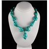 Image 2 : Big Bold Statement Turquoise Necklace