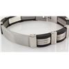 Image 2 : Men's Stainless Electroplated Bracelet 8 3/4"