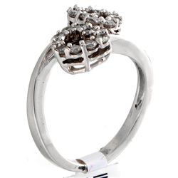 14K White Gold 1.10ctw Diamond Ring