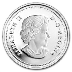 2012 1 oz Silver Canadian $15 - Maple of Good Fortune W