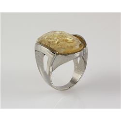 Retro Vintage Boro Semi Precious Mens Ring