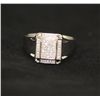Image 1 : 5.04g Shining White Cubic Zirconia Ring in Sterling Sil