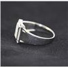 Image 2 : 5.04g Shining White Cubic Zirconia Ring in Sterling Sil