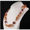 Image 2 : Fashion Jewelry Carnelian Chip Beads Necklace