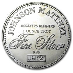 1 oz Johnson Matthey (Sealed-Right to Bear Arms) Silver