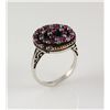 Image 1 : Natural Stone Statement Victorian Design Ring