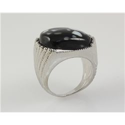 Retro Vintage Boro Semi Precious Mens Ring