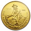 Image 1 : 1 oz Engelhard Prospector Gold Round .9999 Fine (Proofl