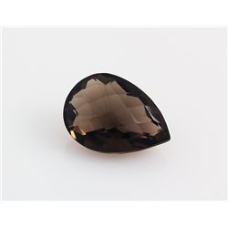 Smoky Topaz Loose Gemstone Pear Cut 20.05 ct