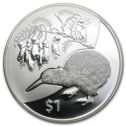 2012 1 oz Silver New Zealand $1 Kiwi Treasures PF-69 UC