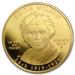 2013-W 1/2 oz Proof Edith Wilson PCGS PR-70DCAM FS