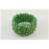 Image 1 : Chrocheted Wrap Bracelet with Beads & Gemstone