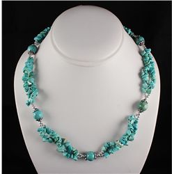 Fashion Jewelry Turquoise Chip Beads Necklace