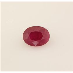 Loose Gemstone Faceted Ruby Corrundum