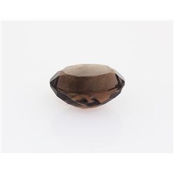 Smoky Topaz Loose Gemstone Oval Cut 21.14 ct