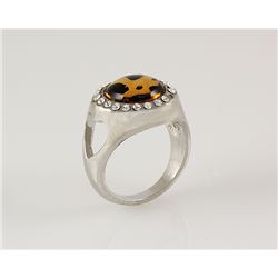 Retro Vintage Boro Semi Precious Mens Ring
