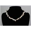 Image 1 : 262.49CTW 16" BLACK-WHITE-PEACH-LAVENDER FRESHWATER PEA