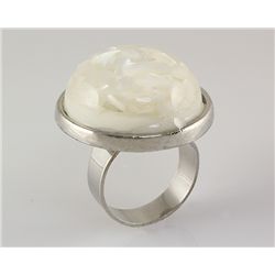 Retro Vintage Boro Semi Precious Mens Ring
