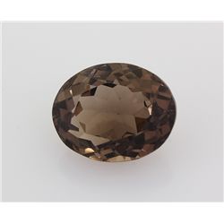 Smoky Topaz Loose Gemstone Oval Cut 47.15 ct