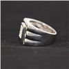 Image 2 : 8.70g Shining White Cubic Zirconia Ring in Sterling Sil