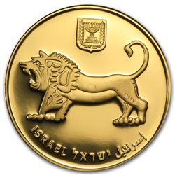 2010 Israel Tower of David 1 oz .9999 Gold Bullion Coin