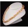 Image 3 : Keshi Yellow Peach Pearl Handmade Necklace