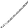 Image 1 : Box Chain Sterling Silver Necklace - 30 in.