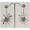 Image 1 : Fashion White Gold Plated Hook Dangle Earring