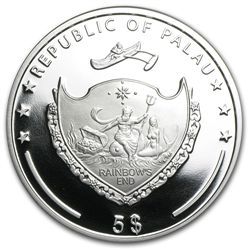 Palau 2013 Silver Proof-60th Anniv. of 1st Ascent - Mou