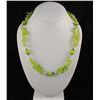 Image 2 : Fashion Jewelry Peridot Chip Beads Necklace