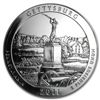 Image 1 : 2011 5 oz Silver ATB Gettysburg MS-69 DMPL First Strike