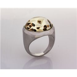 Retro Vintage Boro Semi Precious Mens Ring