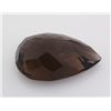 Image 3 : Smoky Topaz Loose Gemstone Pear Cut 95.40 ct