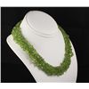 Image 2 : Woven Multi-Strand Natural Chip Beads Necklace